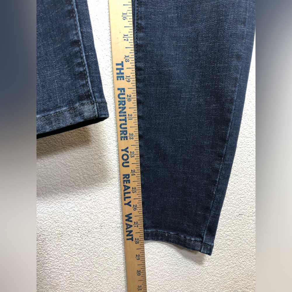 Judy Blue Jeans Womens 11/30 Blue Control Top High Rise Skinny Stretch Dark Wash - Picture 9 of 11